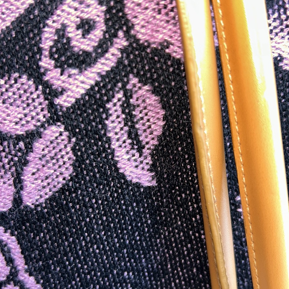 Vintage “PRADA”Denim and Tan Women's Bag - Picture 4 of 16